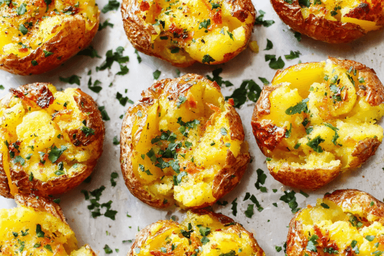 Best Smashed Potatoes Recipe