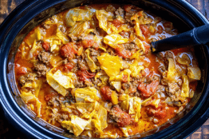 Cabbage and Beef Delight
