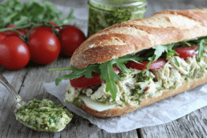 Chicken Pesto Sandwich