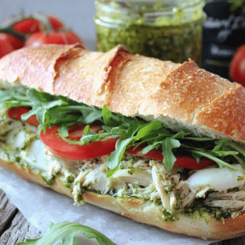 Chicken Pesto Sandwich Recipe