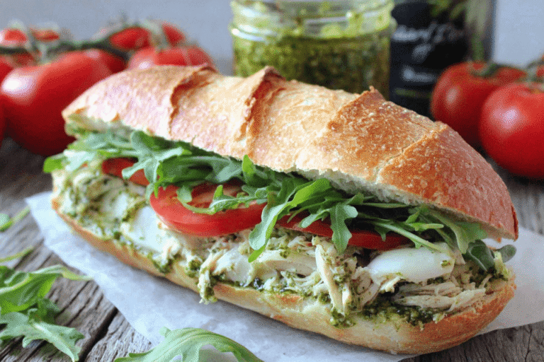 Chicken Pesto Sandwich Recipe