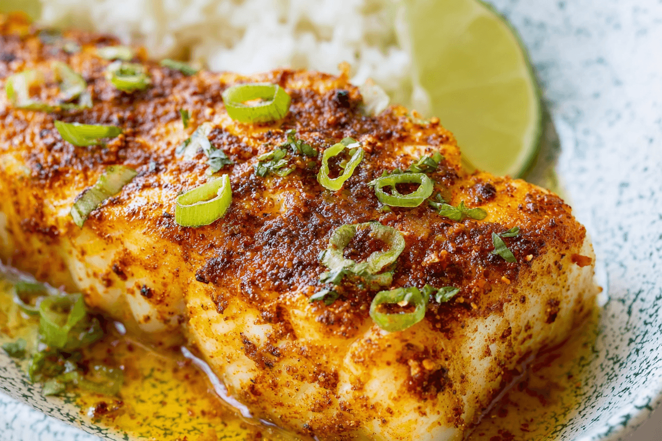 Chili Lime Baked Cod Recipe
