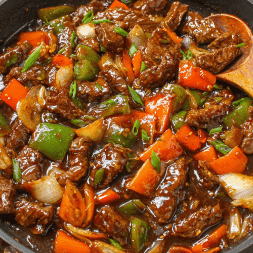 Chinese Pepper Steak With Onions Recipe