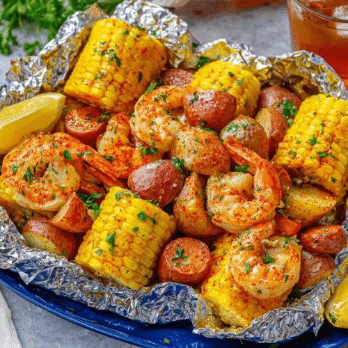 Classic Shrimp Foil Packets In Oven Recipe