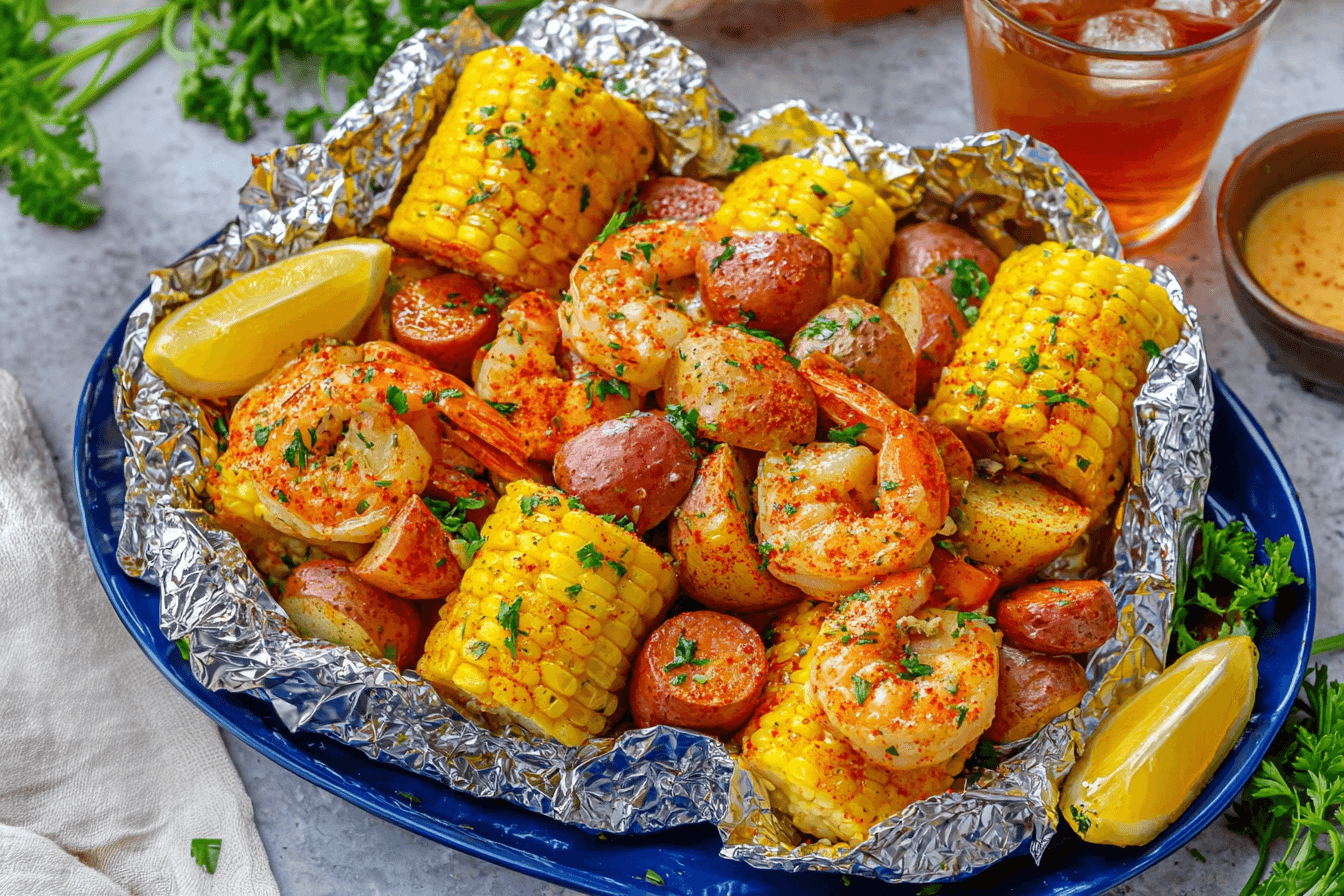 Classic Shrimp Foil Packets In Oven Recipe