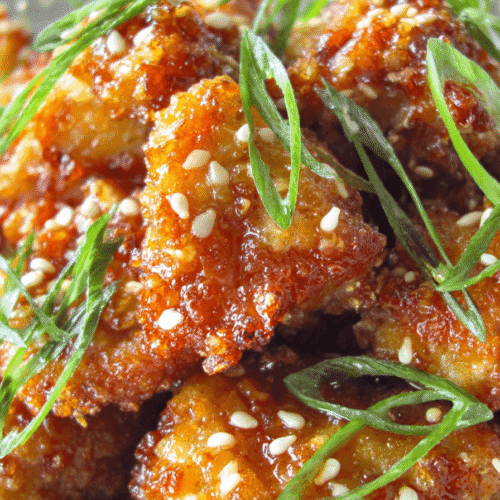Crispy Chinese Honey Garlic Chicken Recipe