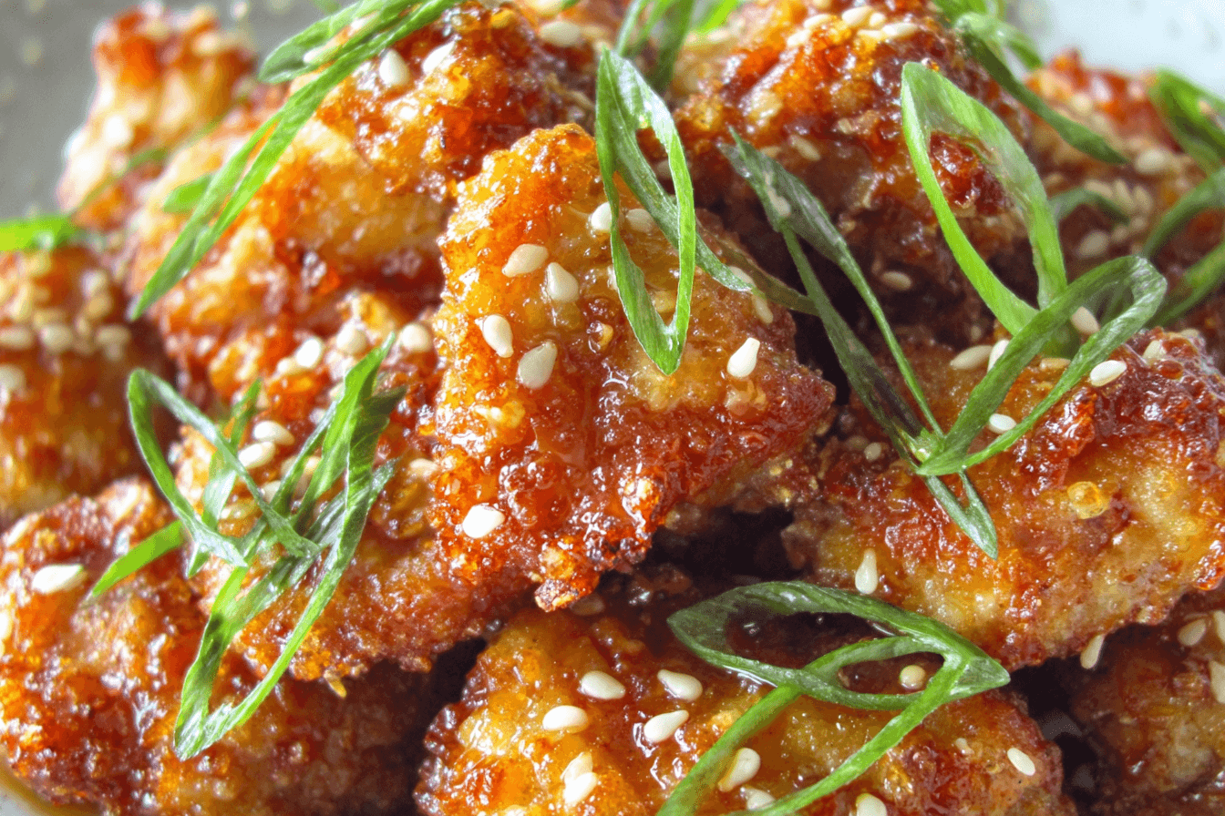 Crispy Chinese Honey Garlic Chicken Recipe