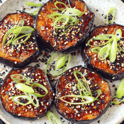 Crispy Miso Glazed Eggplant Recipe