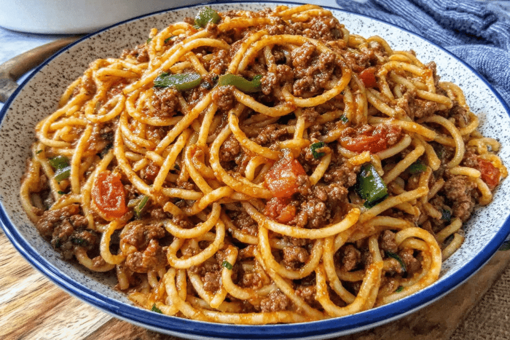 Dirty Spaghetti Recipe