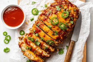Enchilada Turkey Meatloaf