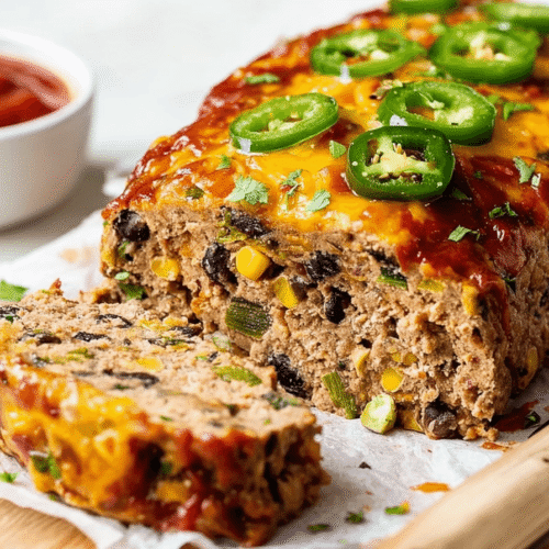 Enchilada Turkey Meatloaf Recipe