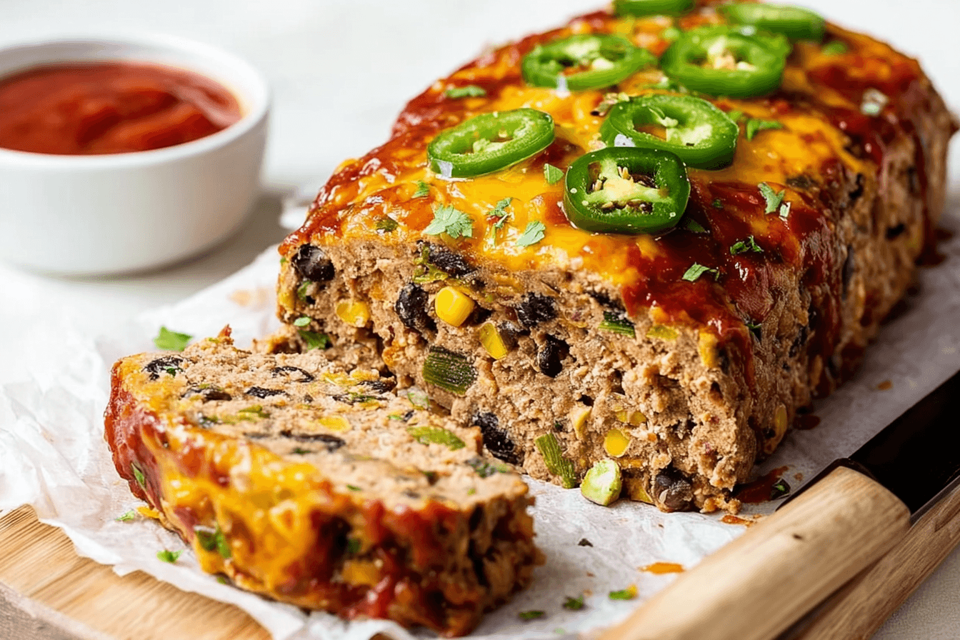Enchilada Turkey Meatloaf Recipe