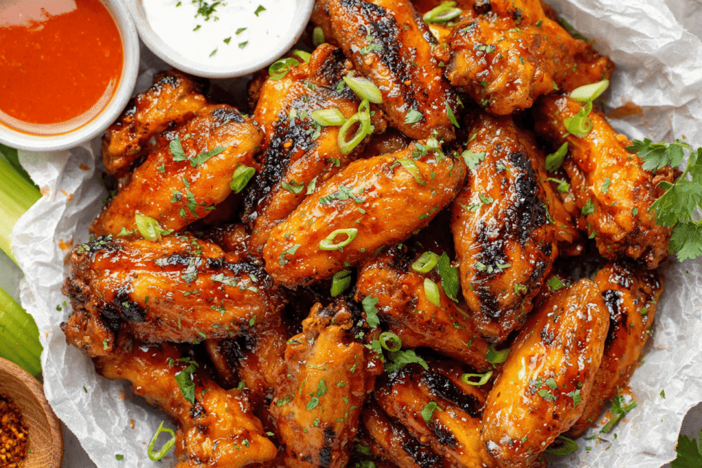Hot Honey Old Bay Chicken Wings Recipe