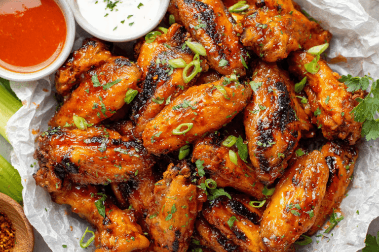 Hot Honey Old Bay Chicken Wings Recipe