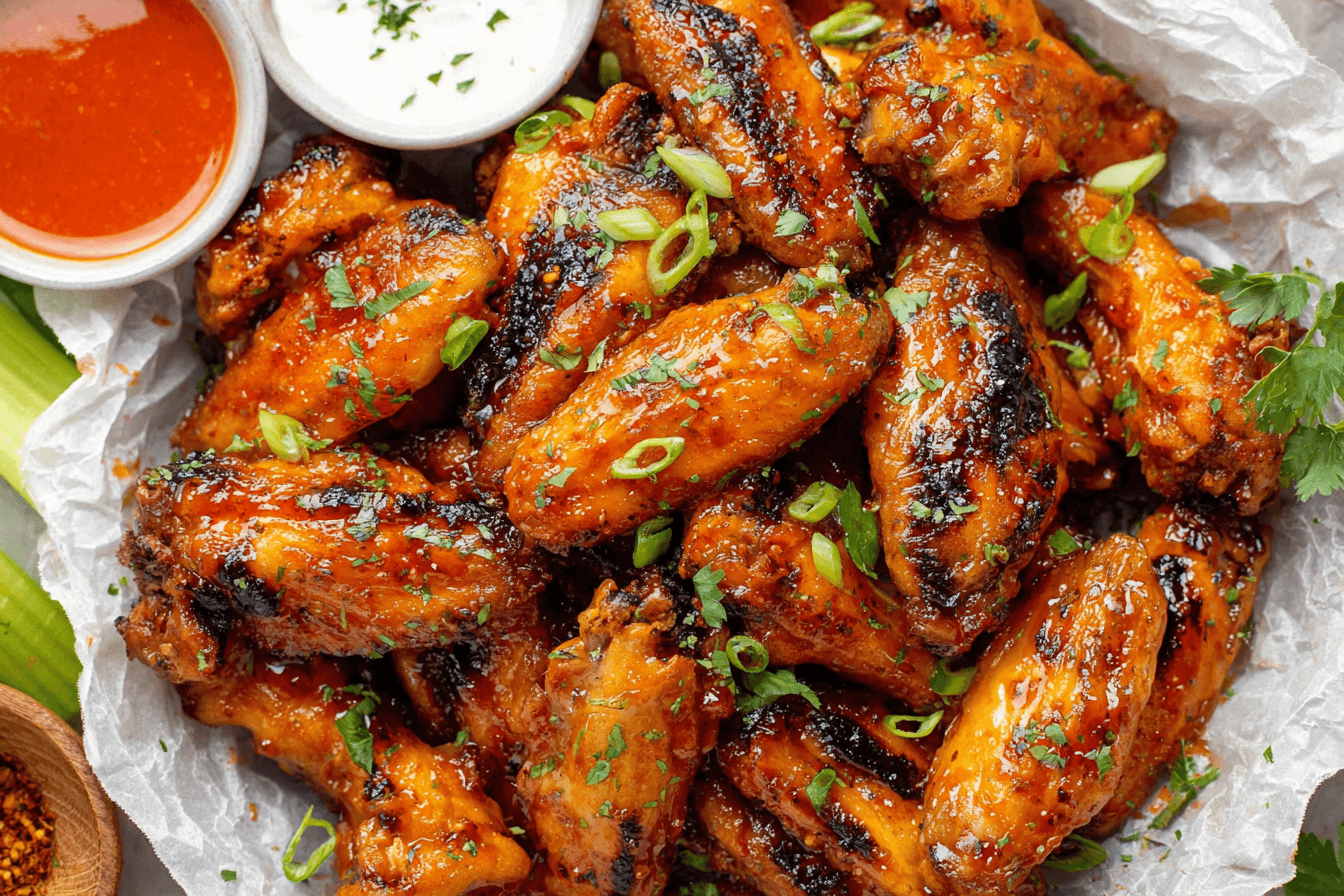 Hot Honey Old Bay Chicken Wings Recipe