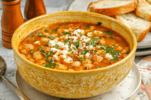 Mediterranean White Bean Soup