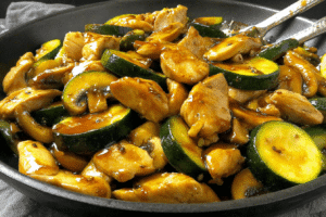 Panda Express Mushroom Chicken
