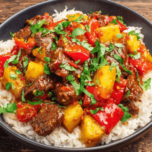 Pineapple Beef Stir Fry Recipe