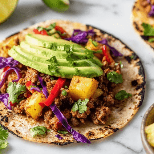 Pineapple Turkey Tacos Recipe
