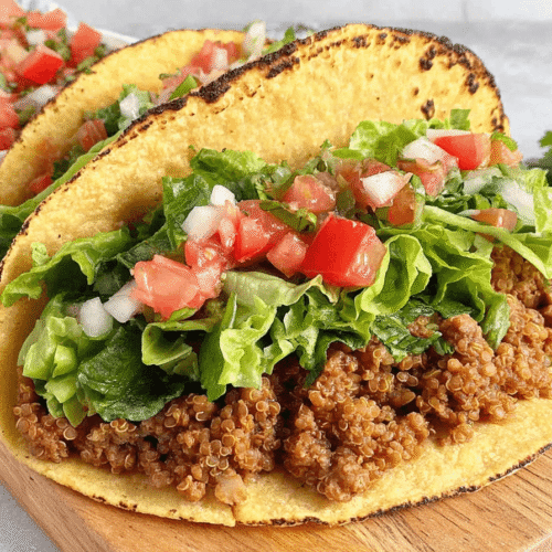 Quinoa Lentil Vegan Taco Meat Recipe