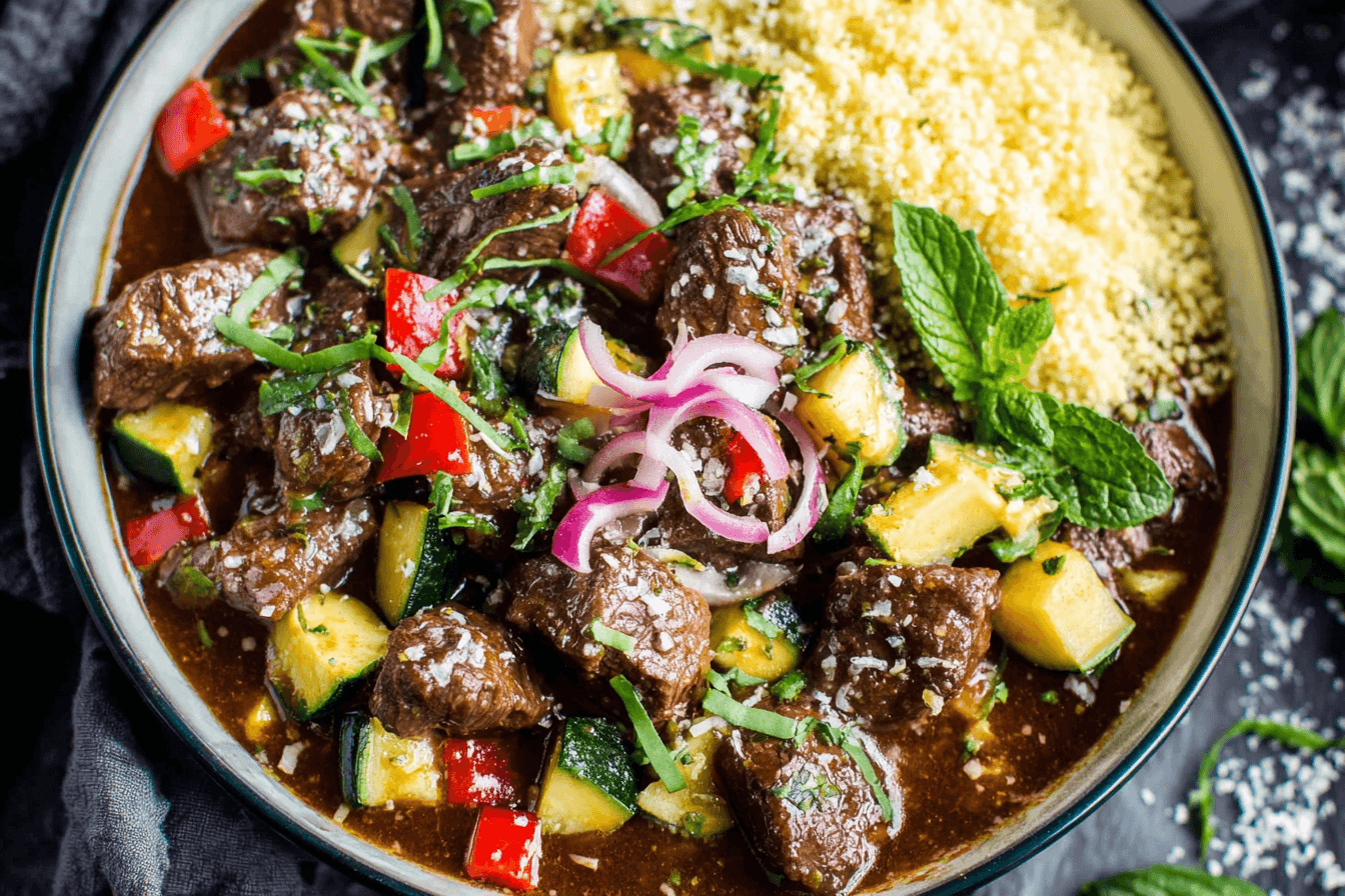 Slow Cooked Summer Beef Casserole Recipe