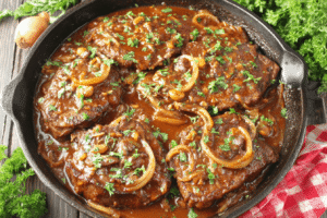 Smothered Cube Steak