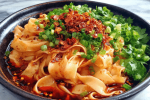 Spicy Garlic Chilli Noodles