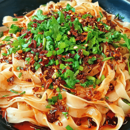Spicy Garlic Chilli Noodles Recipe