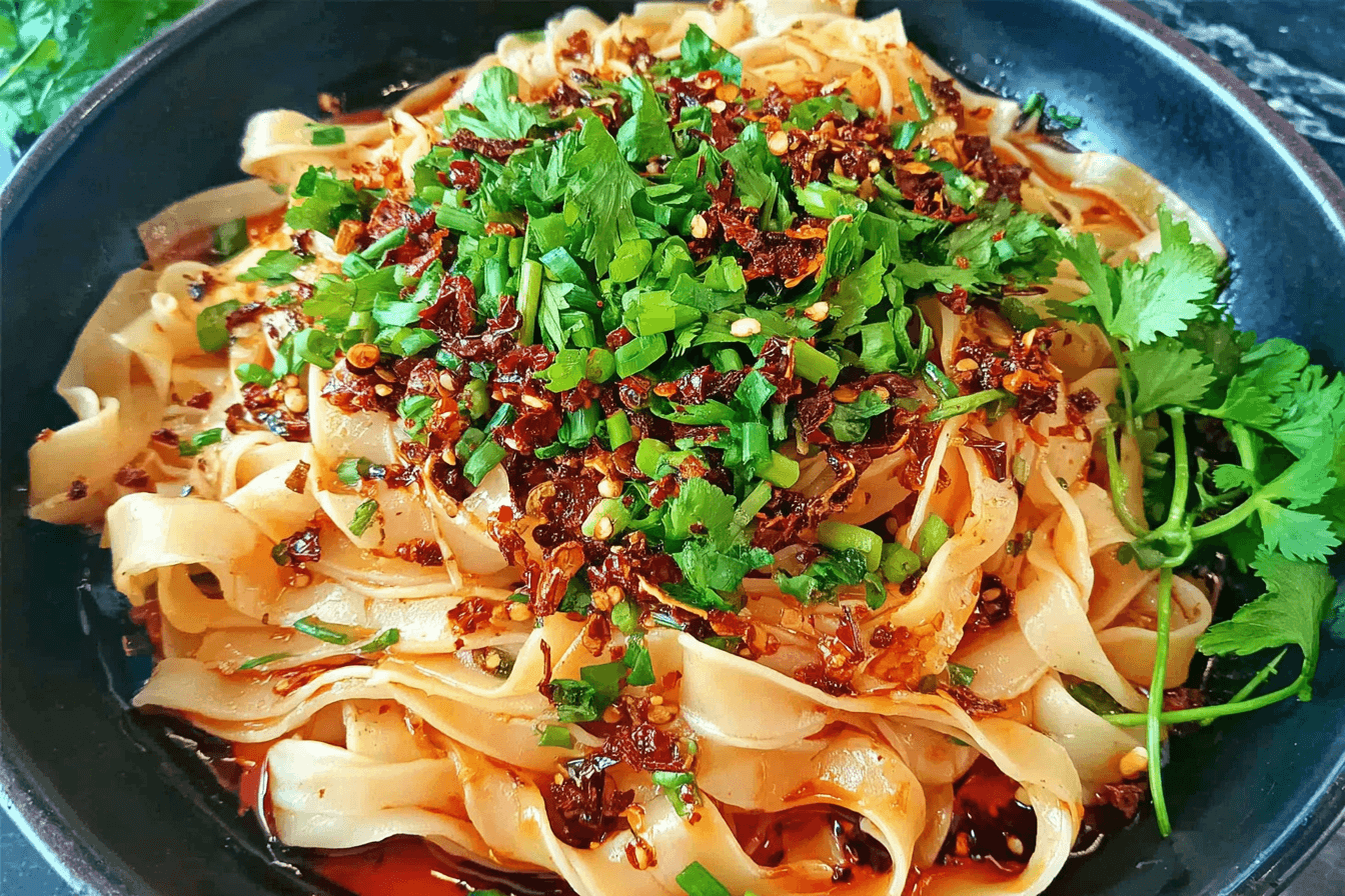 Spicy Garlic Chilli Noodles Recipe