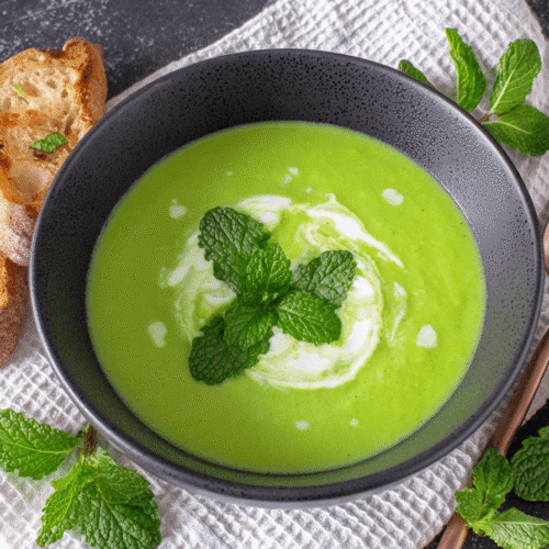 Spring Pea Mint Soup Recipe