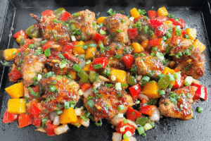 Tasty Blackstone Orange Chicken