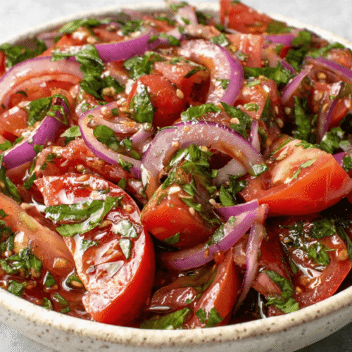 Tomato Onion Salad Recipe