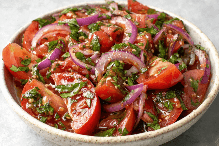 Tomato Onion Salad Recipe