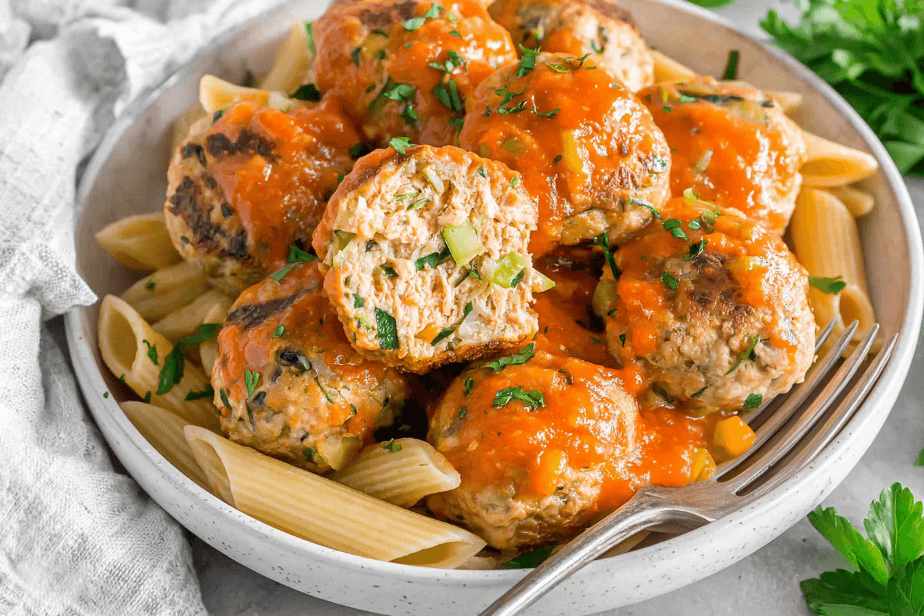 Turkey Zucchini Meatballs Recipe